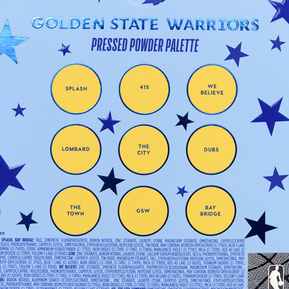 Price FIRM New Golden State Warrior Eye Shadow Palette - Picture 3 of 7